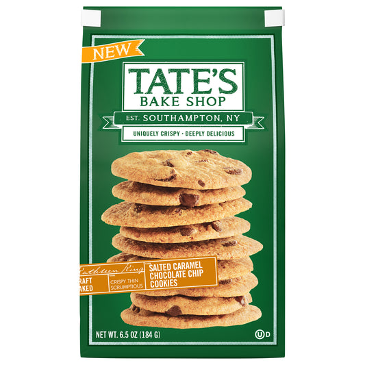 Tate's Bake Shop Salted Caramel Chocolate Chip Cookies, 6.5 oz