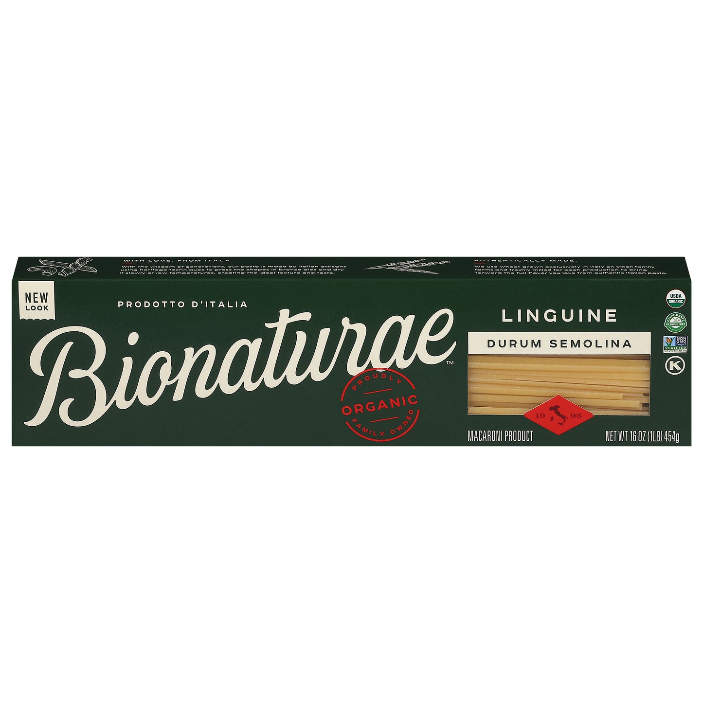 Bionaturae Organic Durum Semolina Linguine 16 oz