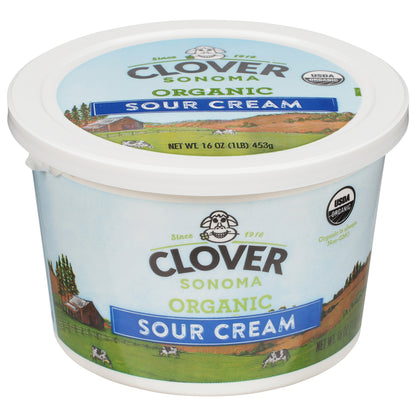 Clover Sonoma Organic Sour Cream 16 oz