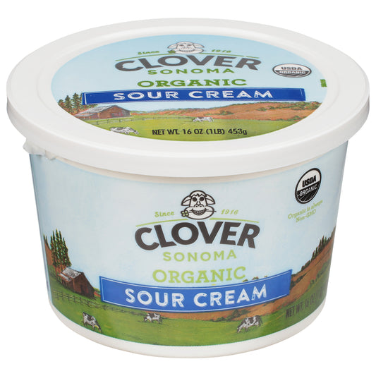 Clover Sonoma Organic Sour Cream 16 oz