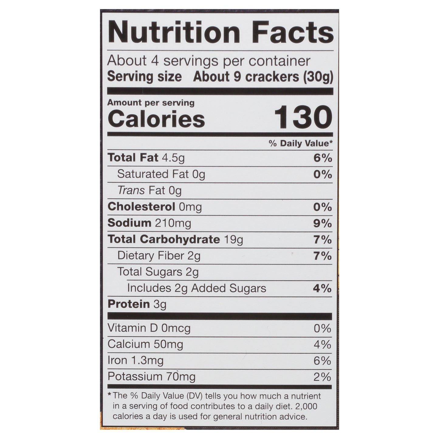 Wisecrackers Everything & More Snack Crackers 4 oz