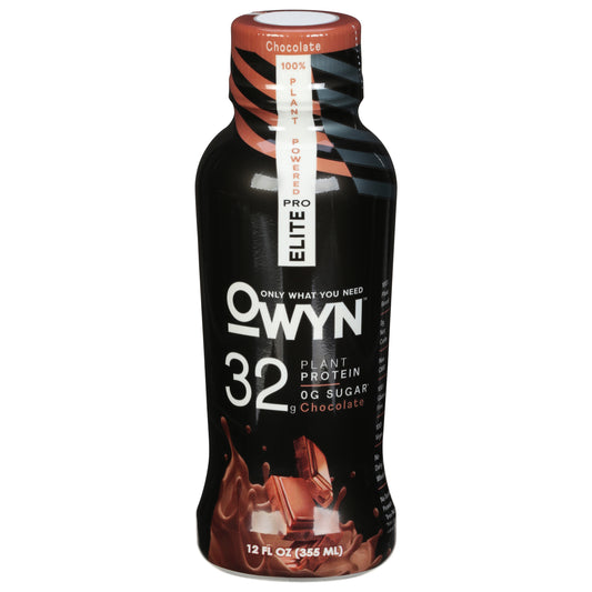 OWYN Pro Elite Chocolate Protein Shake 12 fl oz