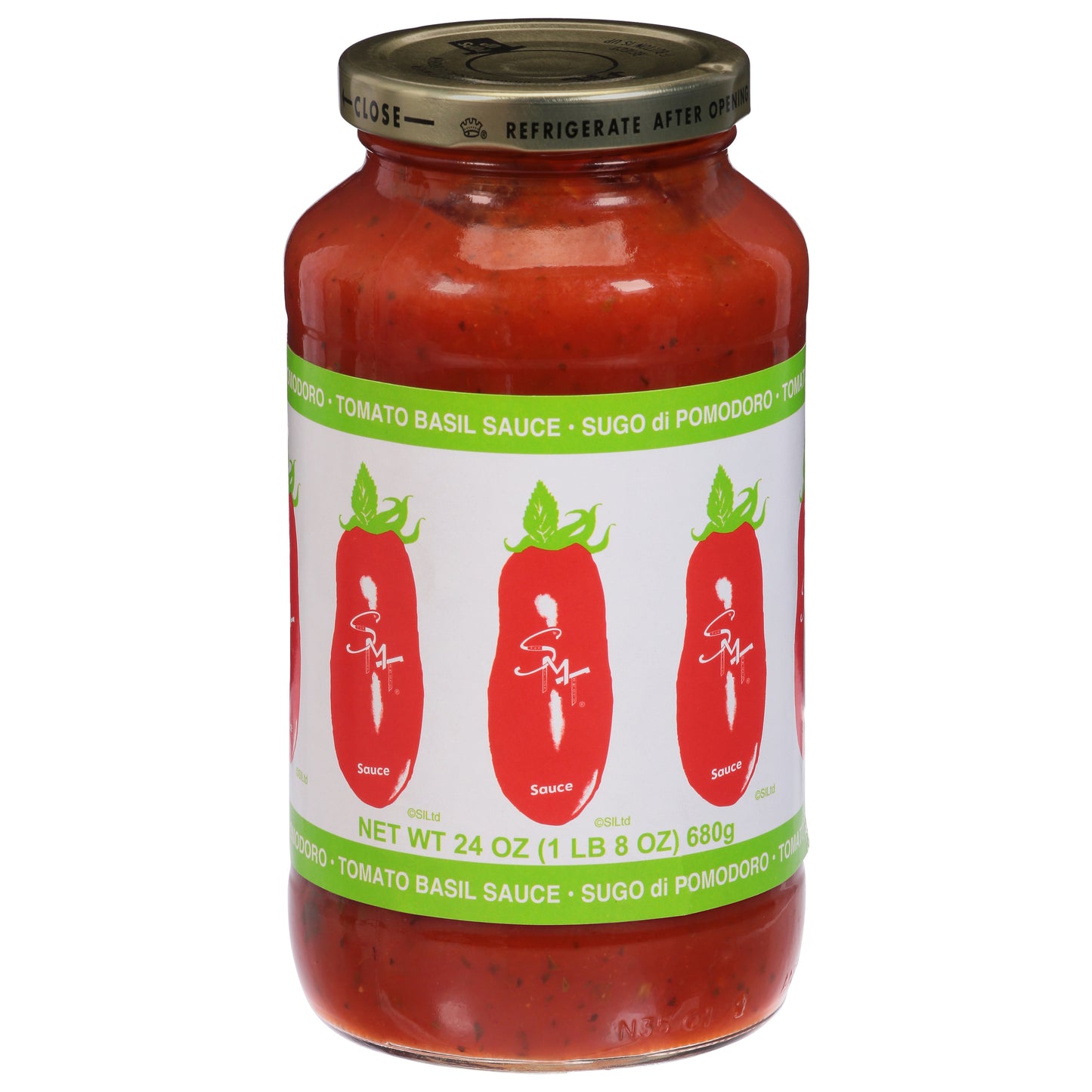SMT San Merican Tomato Tomato Basil Sauce 24 oz