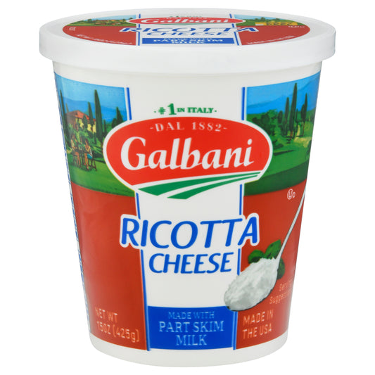 Galbani Ricotta Cheese 15 oz - Part Skim Milk