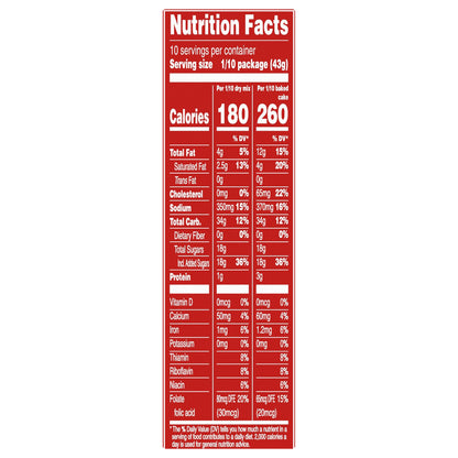 Duncan Hines Perfectly Moist Classic Yellow Cake Mix, 15.25 OZ