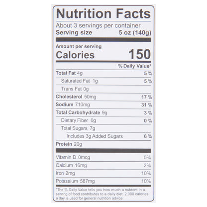 Kevin's Natural Foods Paleo Teriyaki-Style Beef 16 oz