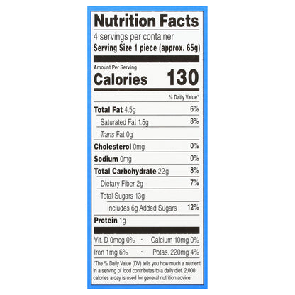 Diana's Real Bananas Milk Chocolate Whole Fruit Treats 4 - 2.3 oz Pieces