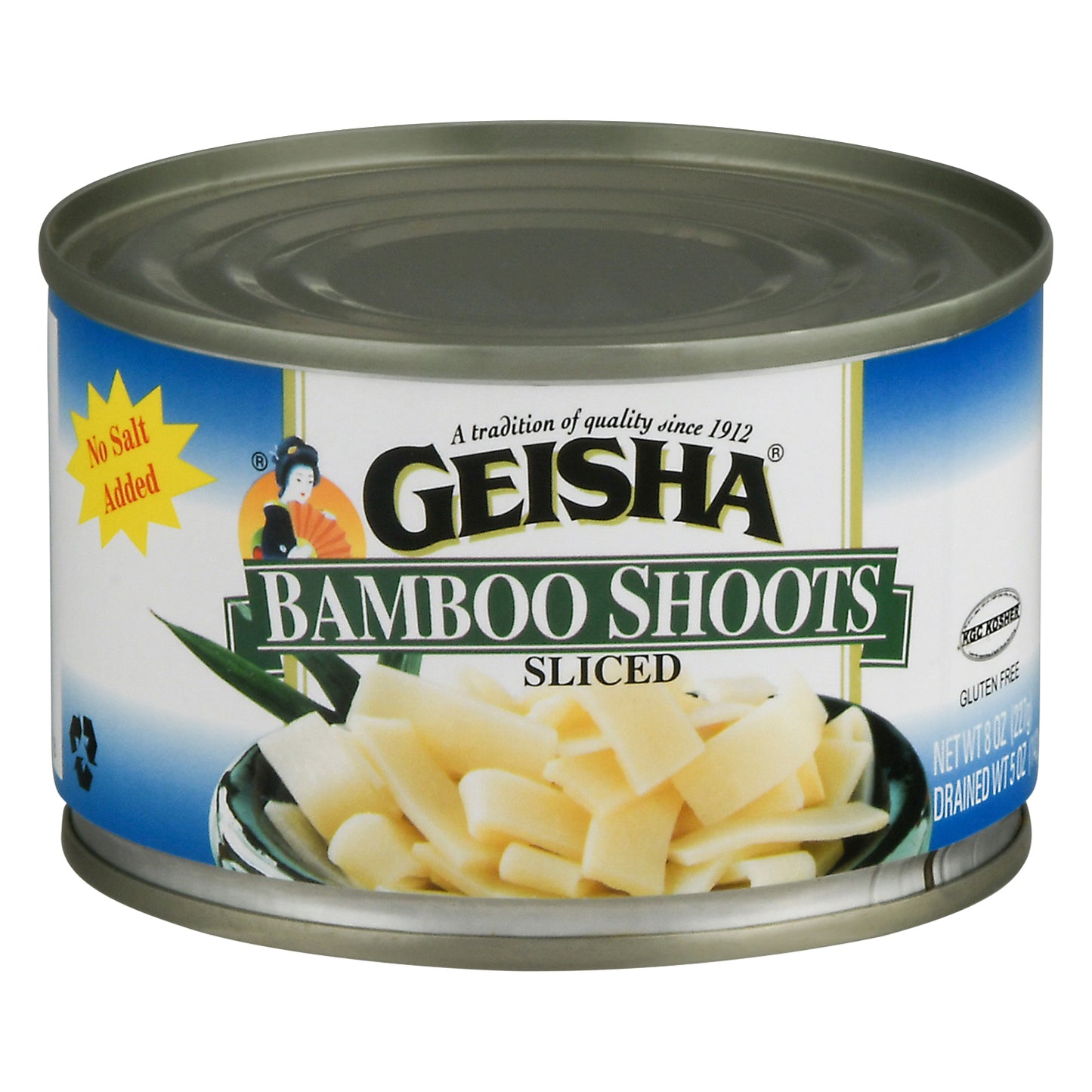 Geisha Sliced Bamboo Shoots 8 oz