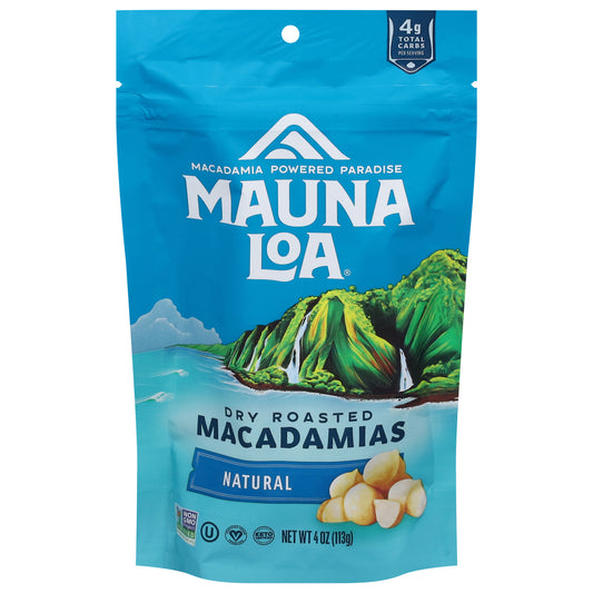 Mauna Loa Dry Roasted Natural Macadamias 4 oz