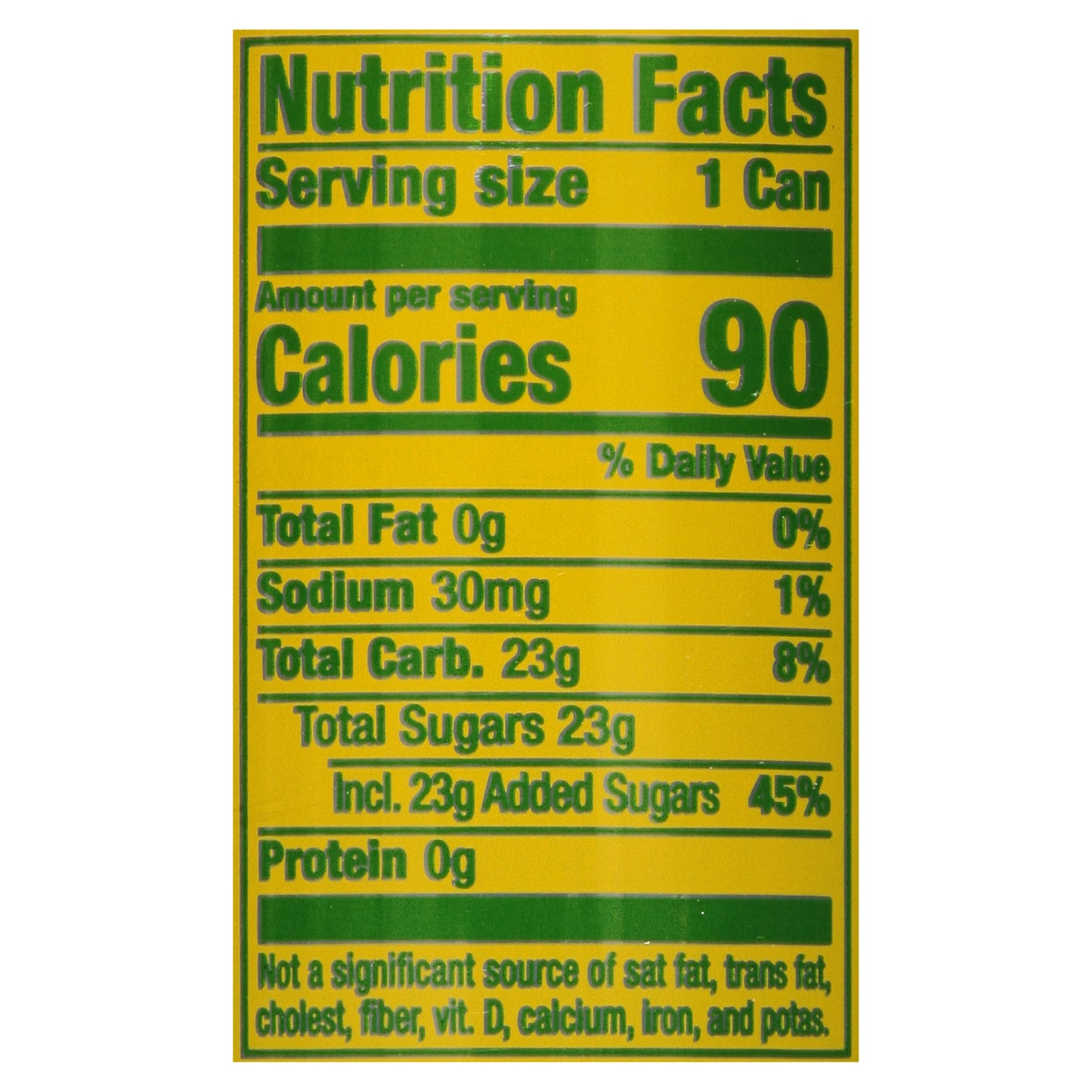 Squirt Caffeine Free Grapefruit Soda 6 - 7.5 fl oz Cans