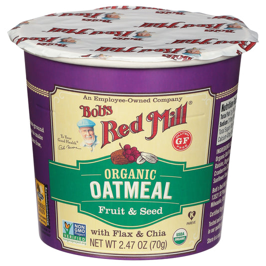 Bob's Red Mill Organic Fruit & Seed Oatmeal 2.47 oz