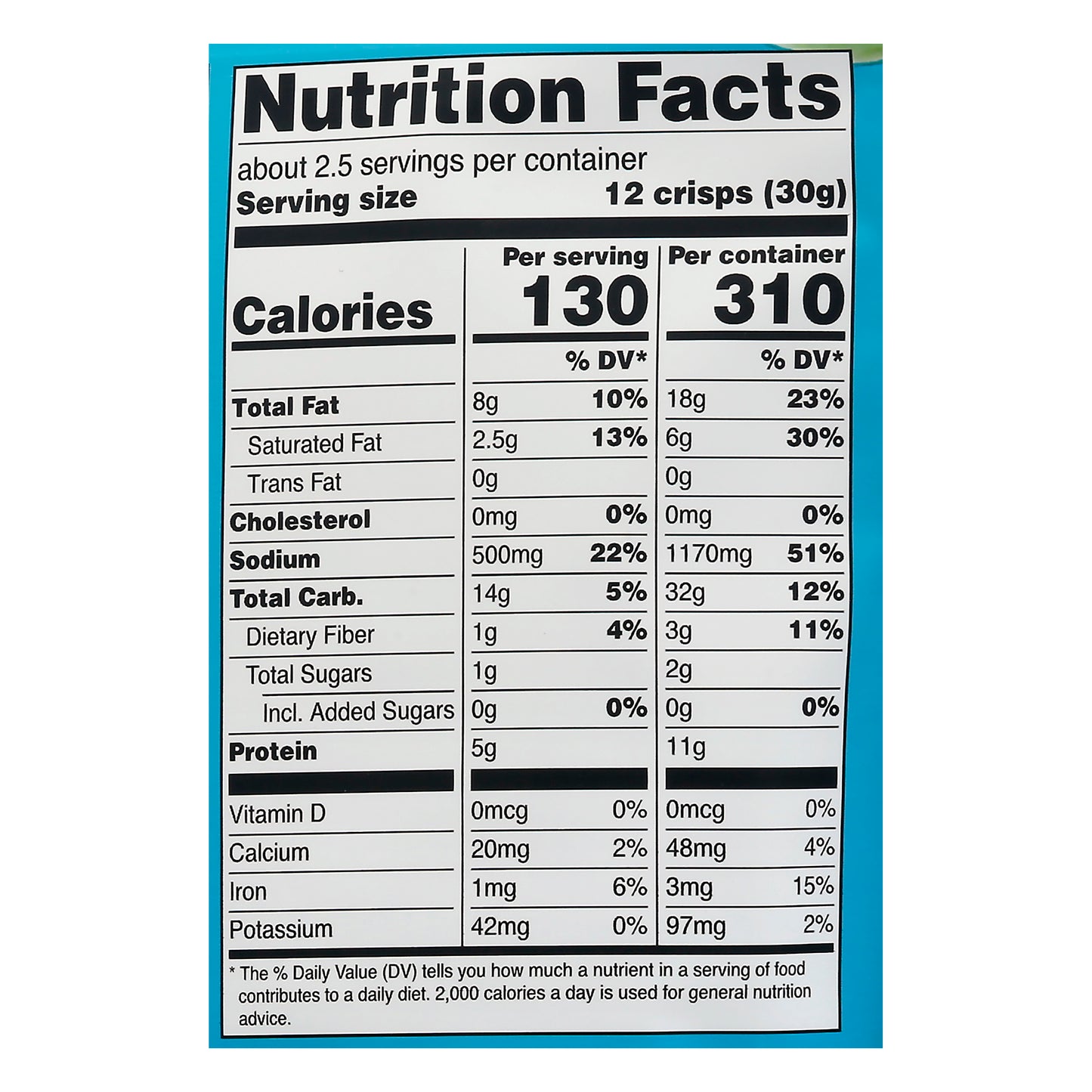 Hippie Snacks Classic Ranch Classic Ranch Cauliflower Crisps 2.5 oz