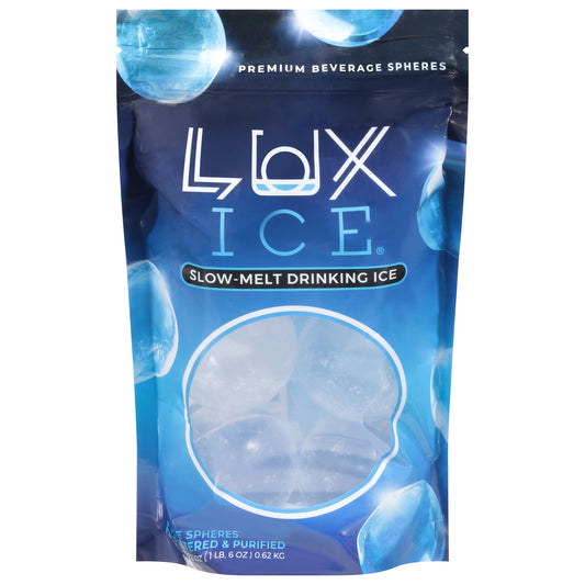 Lux Ice Slow Melt Drinking Ice 6 ea