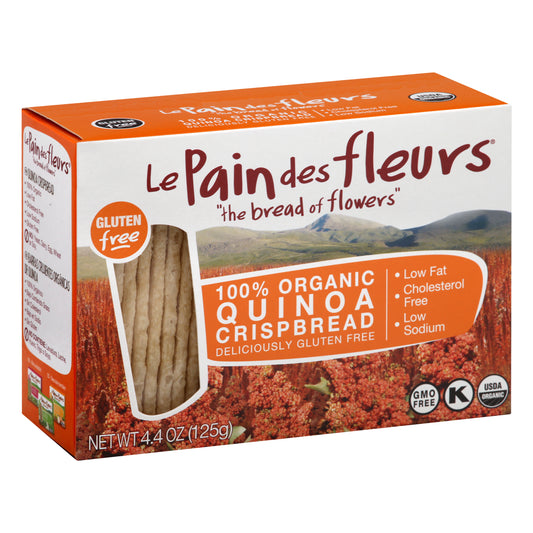 Le Pain Des Fleurs Crispbread 4.4 oz - Quinoa