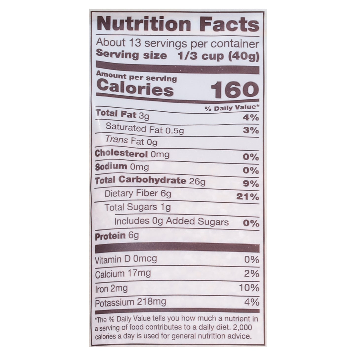 Bob's Red Mill Organic Oat Bran Hot Cereal 18 oz