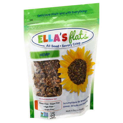 Ella's Flats Hemp Savory Crisps 6.5 oz