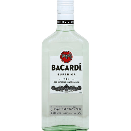Bacardi Rum 375 ml - Superior