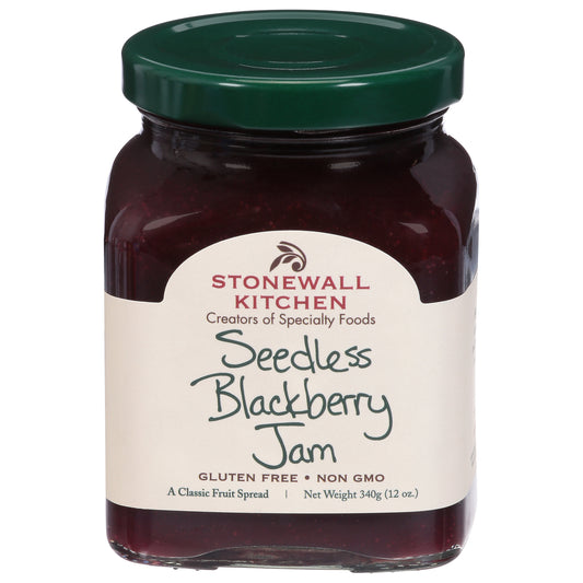 Stonewall Kitchen Seedless Blackberry Jam 12 oz
