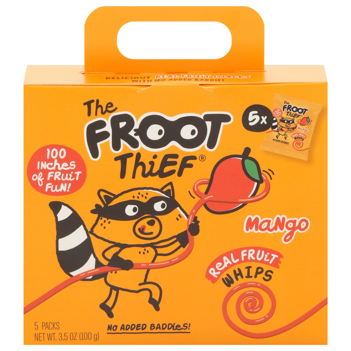The Froot Thief Real Fruit Mango Whips 5 Packs
