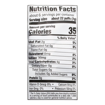 Earth's Best Organic Organic Cheddar Veggie Puffs 1.55 oz