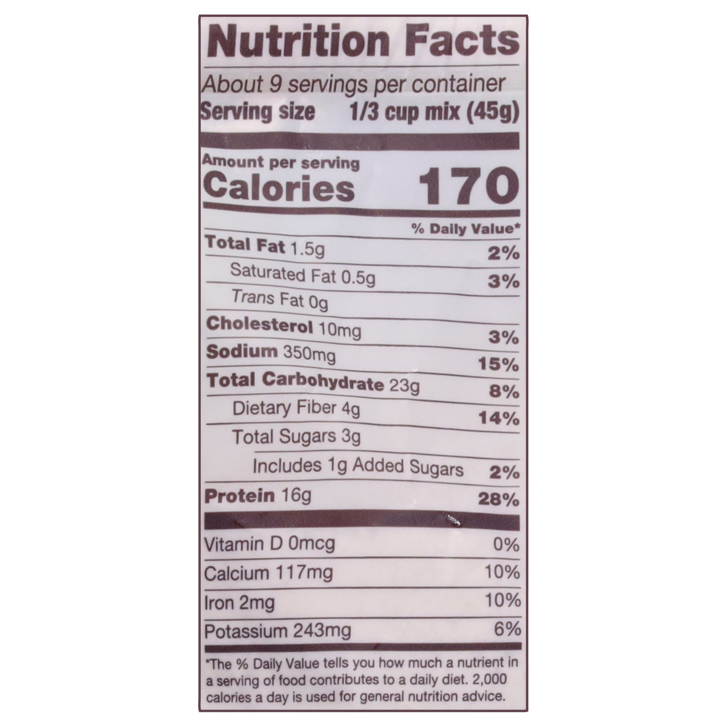 Bob's Red Mill Protein Whole Grain Pancake & Waffle Mix 14 oz