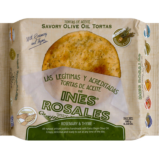 Ines Rosales Tortas 6 ea - Rosemary & Thyme