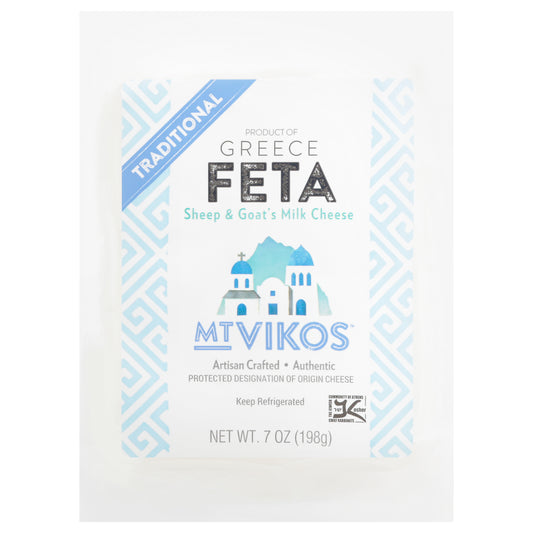 Mt. Vikos Traditional Feta Cheese 7 oz
