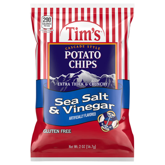 2 oz Tims Sea Salt & Vinegar Kettle Chip