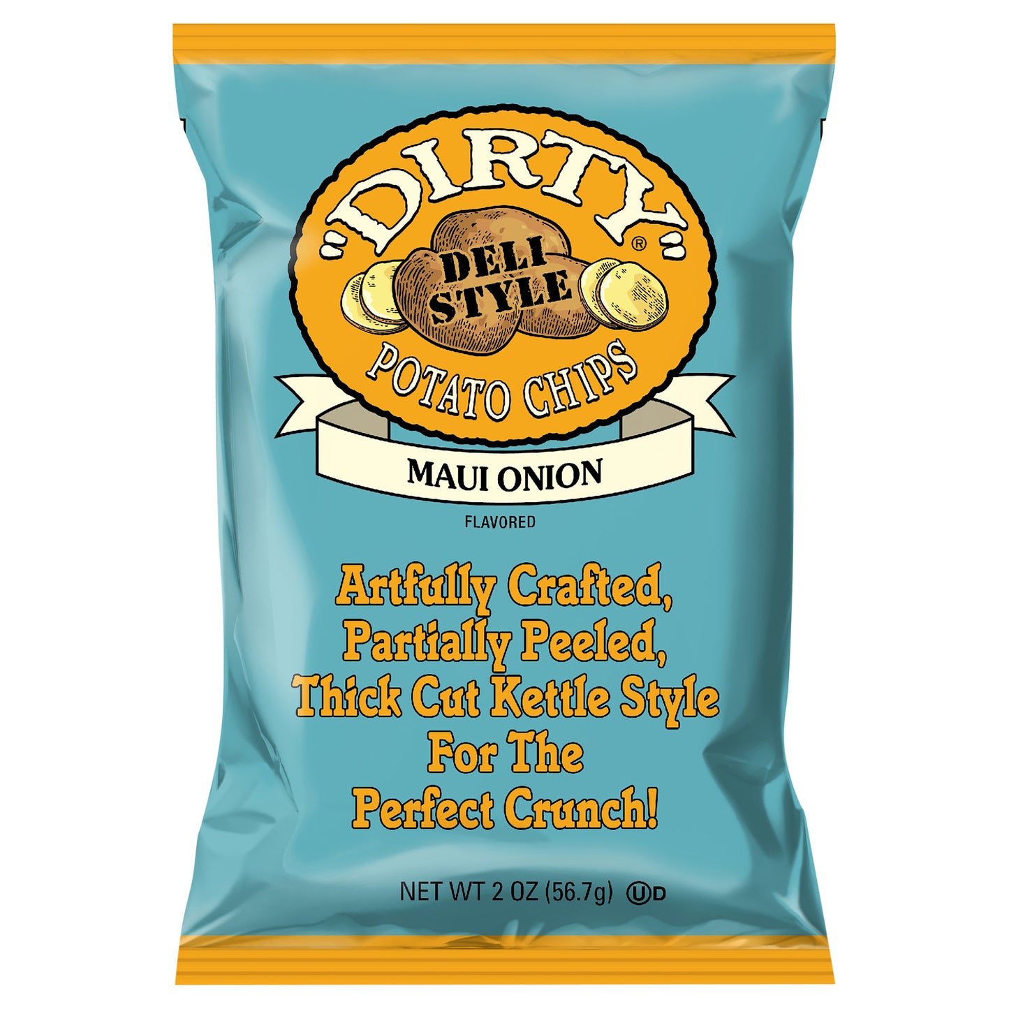 2 oz "Dirty" Maui Onion Potato Chips