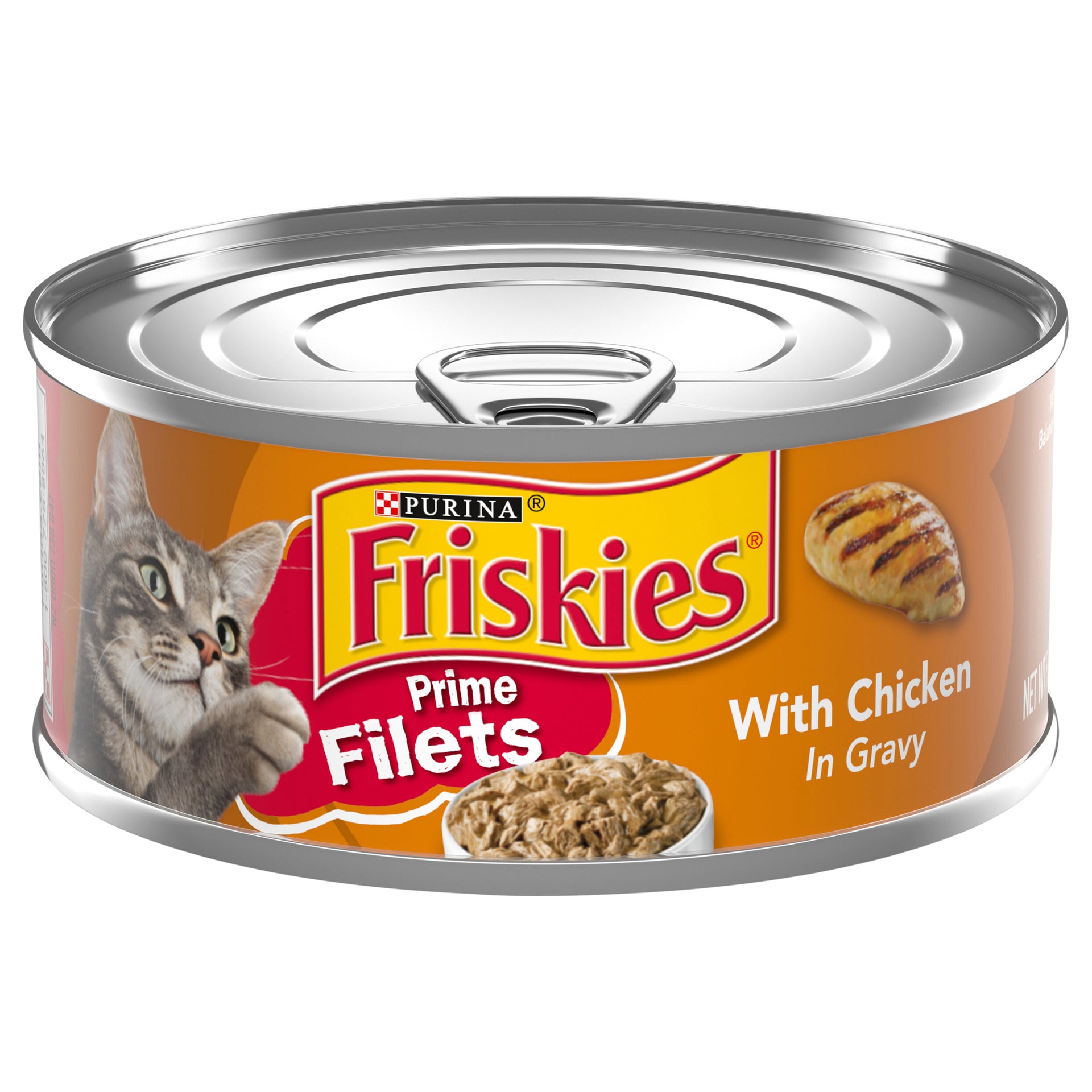 Purina Friskies Gravy Wet Cat Food, Prime Filets With Chicken