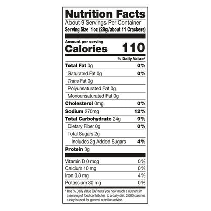 Snack Factory Original Original Pretzel Crisps 9.35 oz