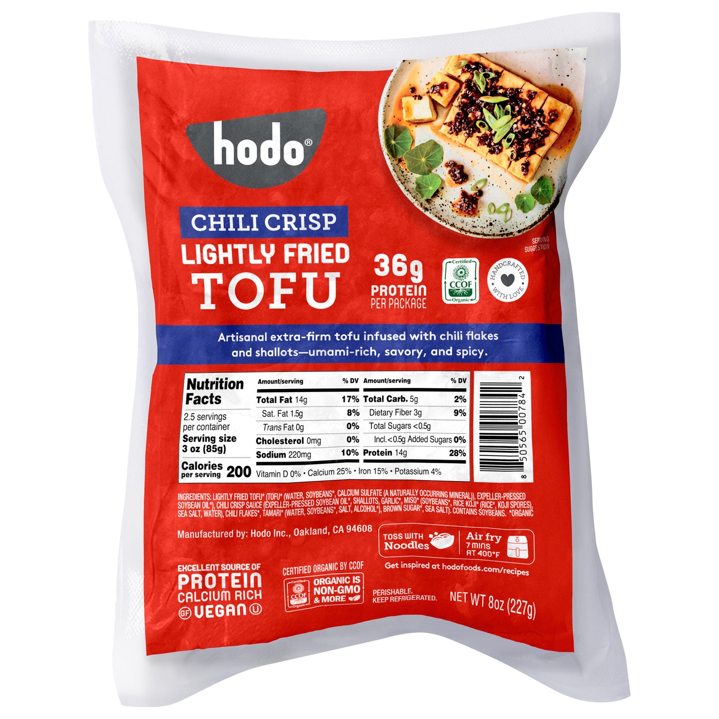 Hodo Chili Crisp Lightly Fried Tofu