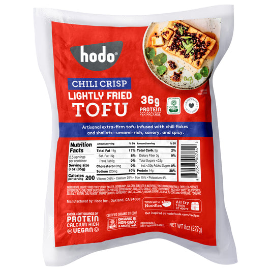 Hodo Chili Crisp Lightly Fried Tofu