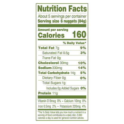 Applegate Natural Chicken Nuggets, 16oz (Frozen)