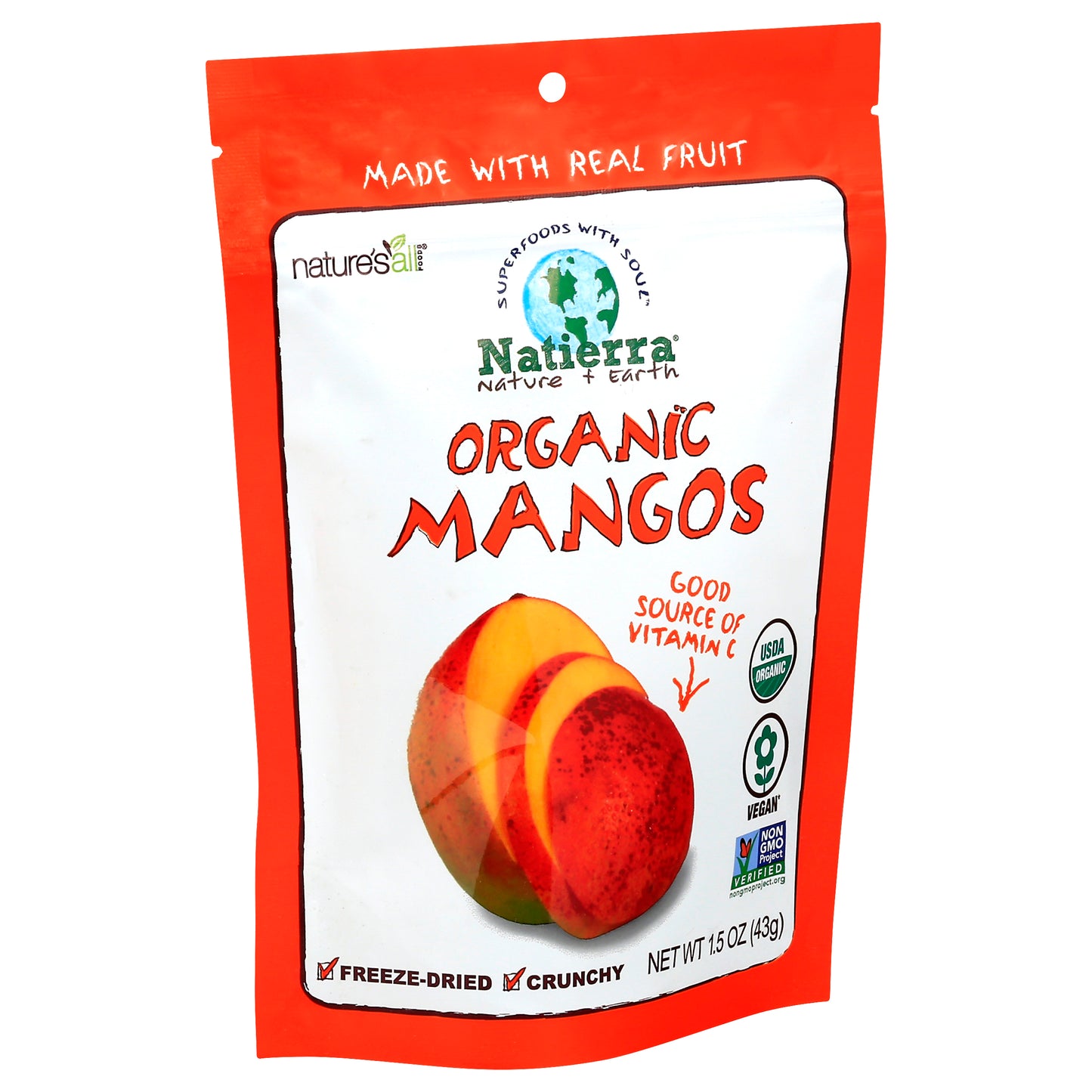 Natierra Organic Mangos Mangos 1.5 oz