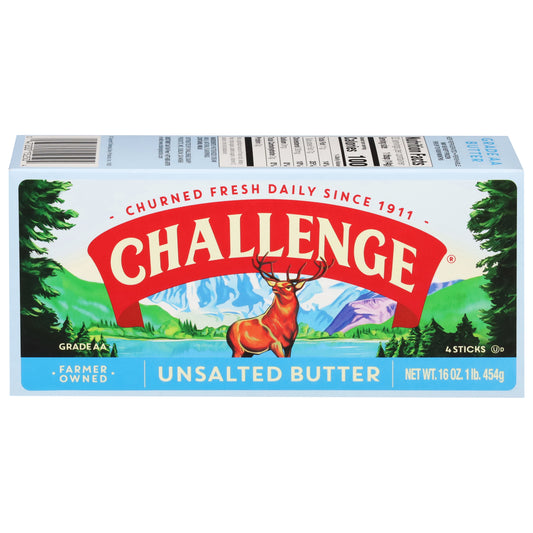 Challenge Unsalted Butter 4 ea