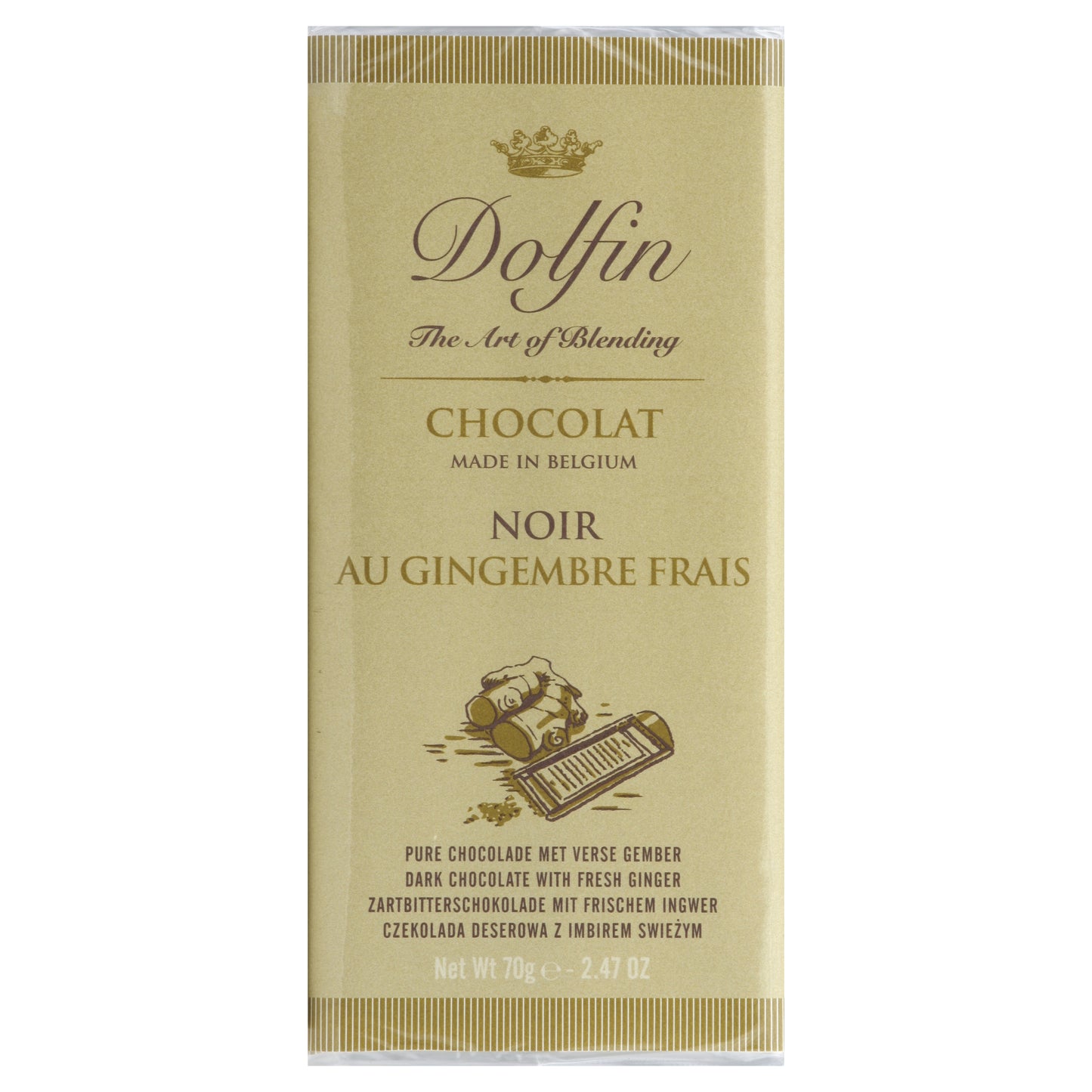 Dolfin Dark Chocolate 2.47 oz