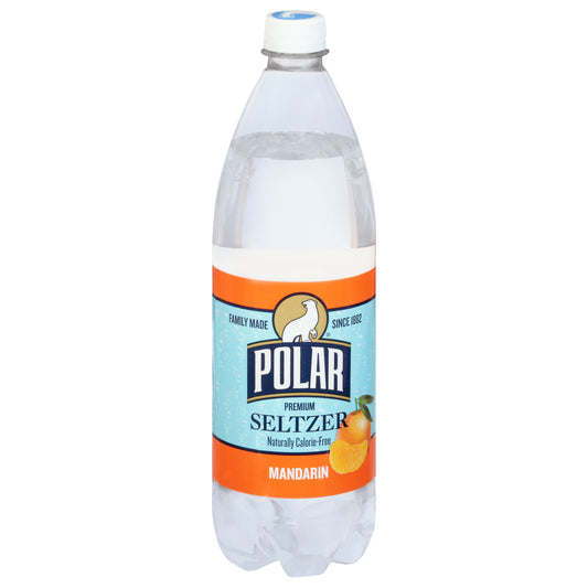 Polar Premium Mandarin Seltzer 33.8 fl oz