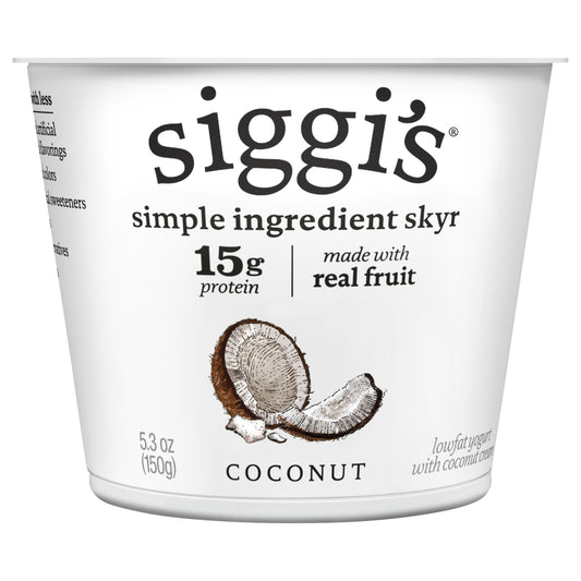 siggi’s Icelandic Skyr Lowfat Yogurt, Coconut
