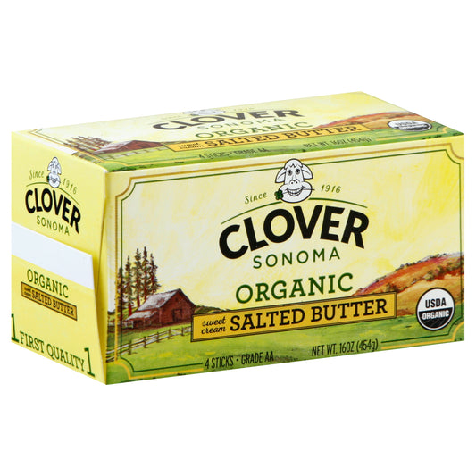 Clover Butter 4 ea - Organic