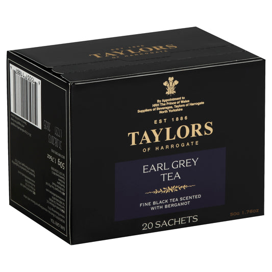 Taylors Of Harrogate Earl Grey Tea 20 ea