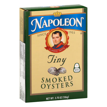 Napoleon Tiny Smoked Oysters 3.75 oz