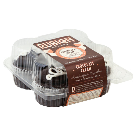 Rubicon Bakers Handcrafted Cupcakes 10 oz - Chocolate Cream