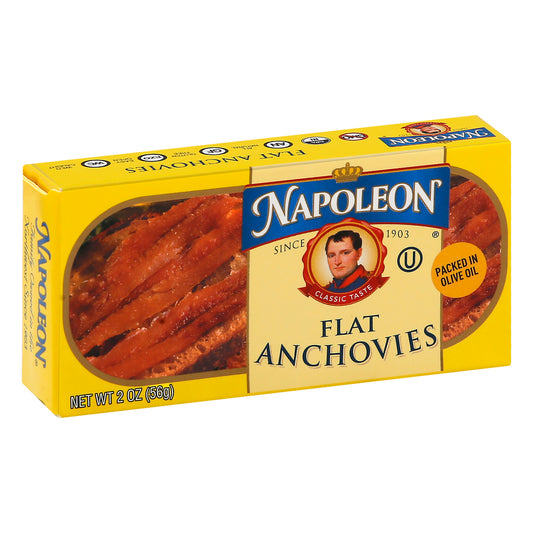 Napoleon Flat Anchovies 2 oz