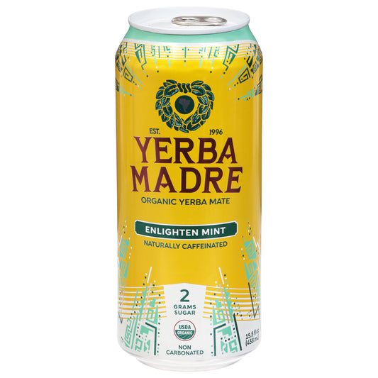 Yerba Madre Organic Enlighten Mint Yerba Mate 15.5 fl oz