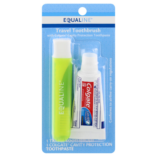 Equaline Travel Toothbrush Kit 1 ea
