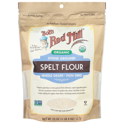 Bob's Red Mill Stone Ground Organic Spelt Flour 20 oz