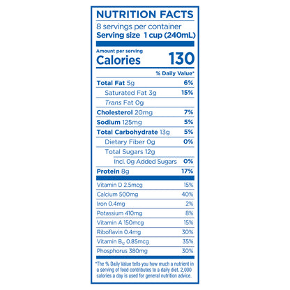 Lactaid 2% Reduced Fat Milk, Calcium Enriched, 64 oz