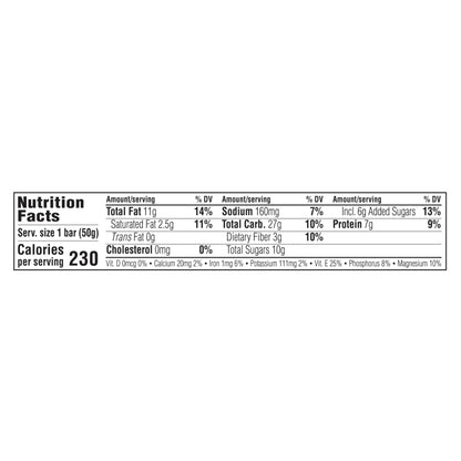 CLIF Nut Butter Bar - Peanut Butter - Filled Energy Bar - Non-GMO - USDA Organic - Plant-Based - Low Glycemic - 1.76 oz.