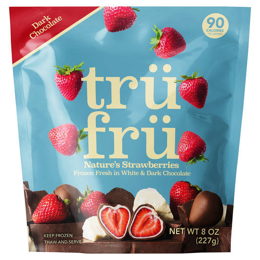 Natures Strawberries Hyper Chilled in White & Dark Chocolate